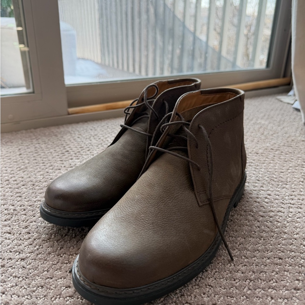 Men's Brown Leather Boots